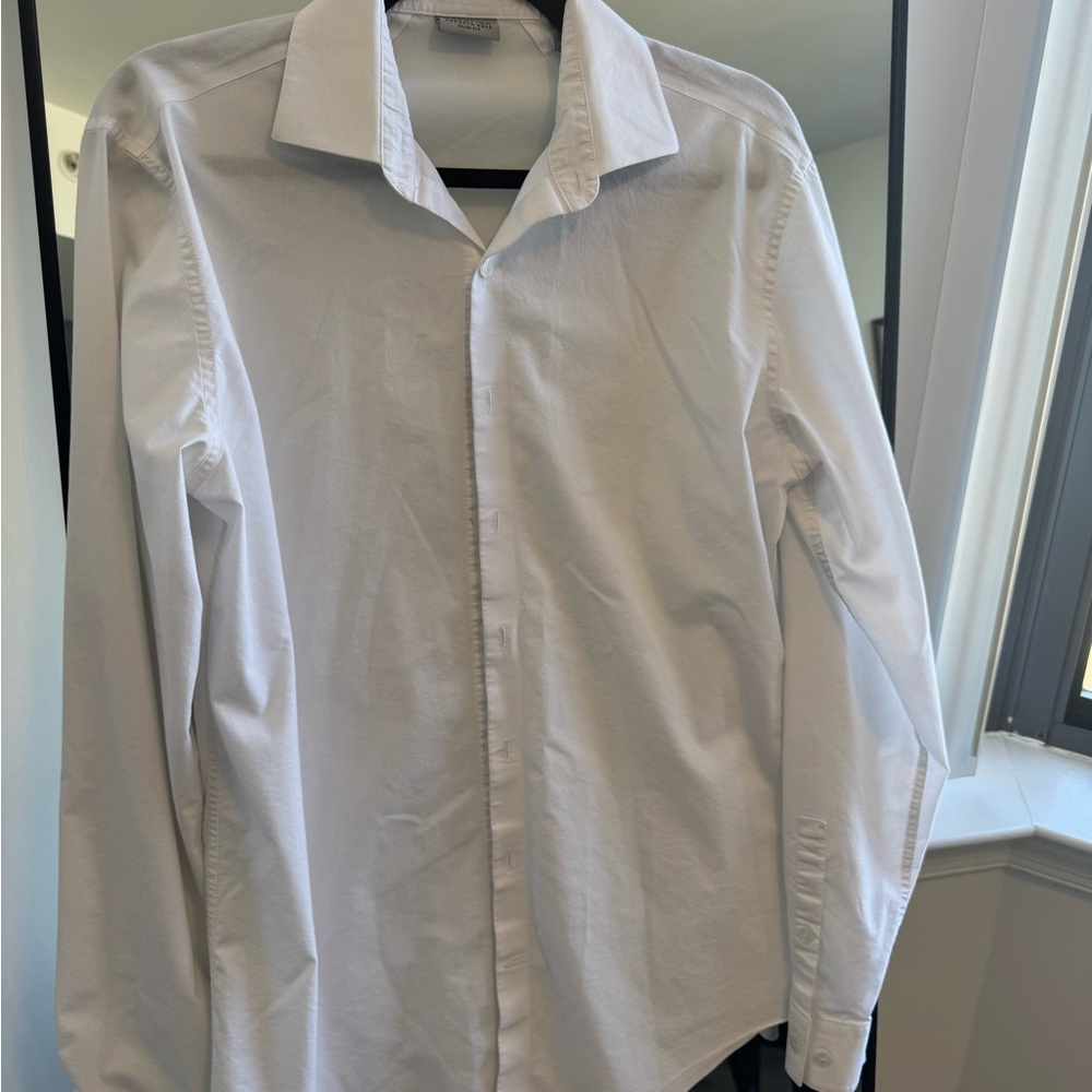Kenneth Cole Elegant White Dress Shirt